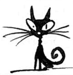 cat cartoon drawing